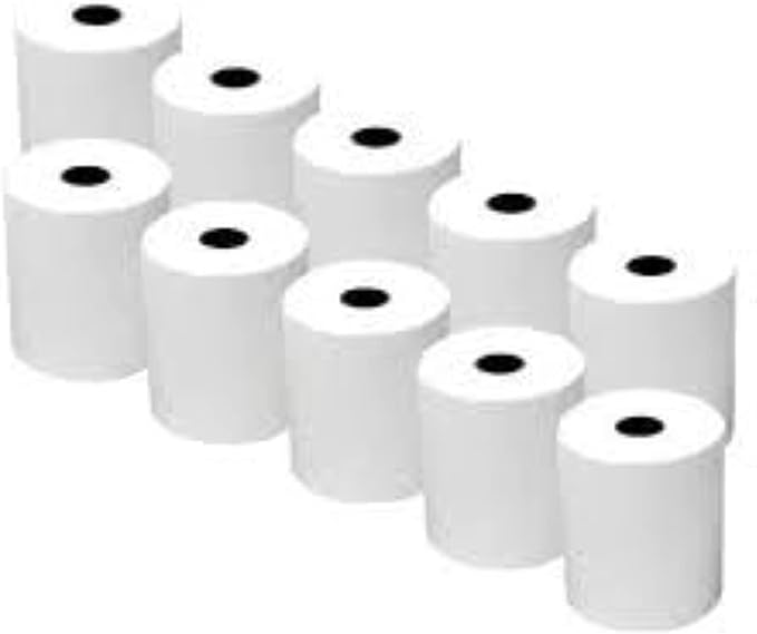 2 1/4" x 50' Thermal Credit Card Machine Paper ( 10 Rolls ) ( 21450-10 )