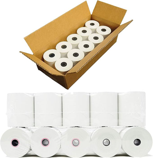 3 1/8" x 230' Thermal Paper Receipt Rolls ( 10 Rolls/ Pack ) ( 318230-10 )